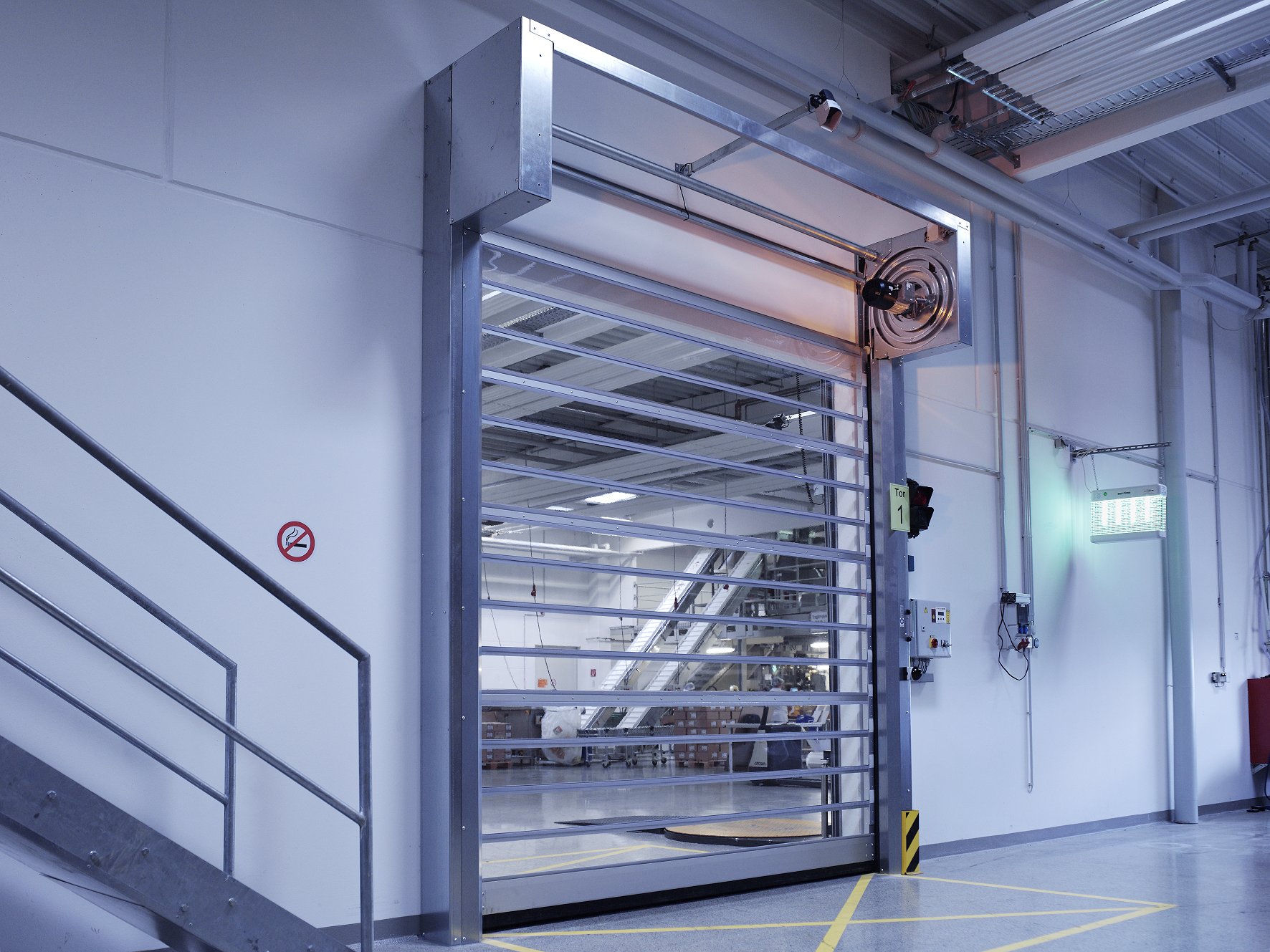 Portões rápidos Efaflex Brasil Industrial